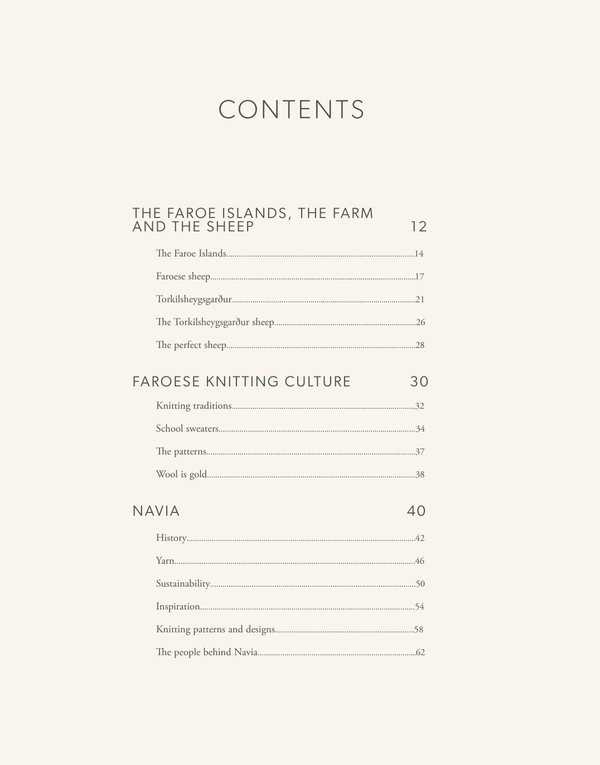 traditional knits from the faroe islands
