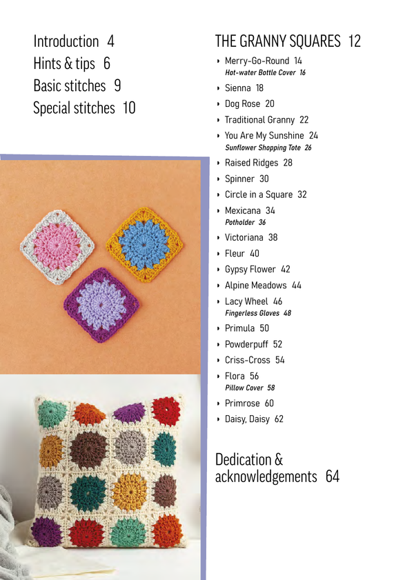 all-new twenty to make: granny squares to crochet  - Knot Another Hat