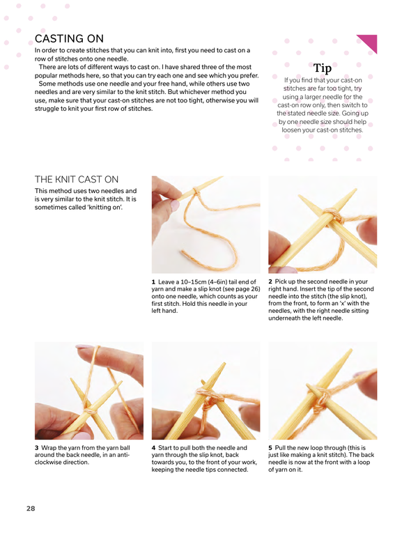 the beginner's guide to knitting  - Knot Another Hat