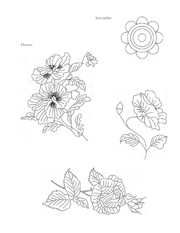 trish burr's nature embroidery transfers