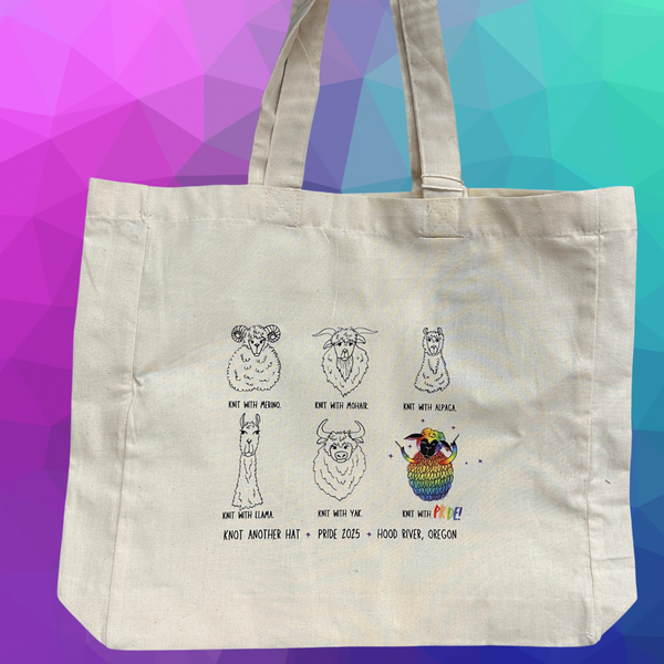 knot another hat celebrates pride 2025 tote bag - Knot Another Hat