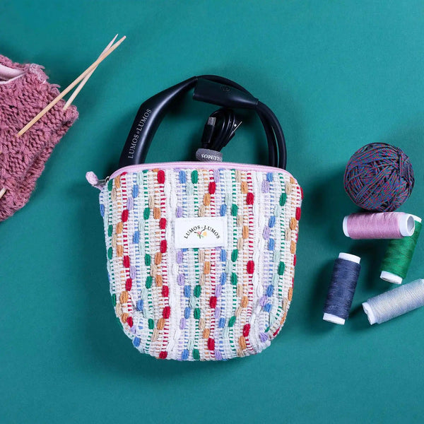lumos knitting light carrying pouch - Knot Another Hat