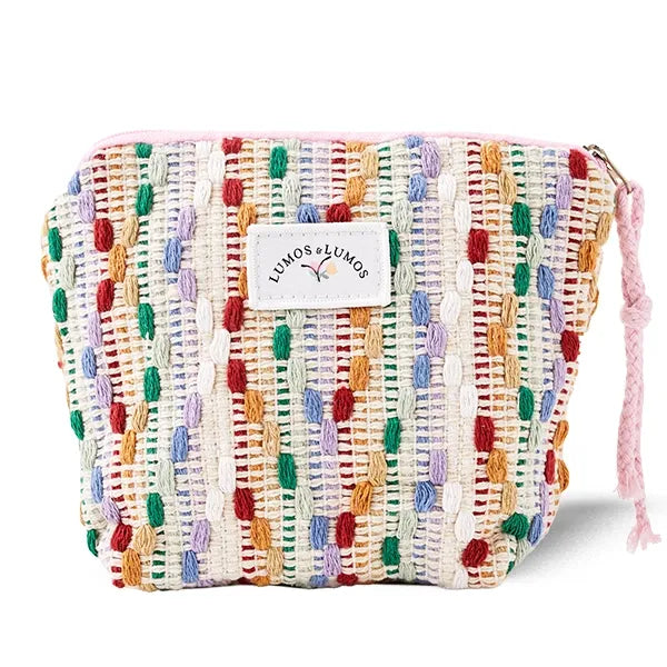 lumos knitting light carrying pouch rainbow - Knot Another Hat