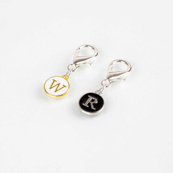twice sheared sheep wrong side/right side stitch marker set  - Knot Another Hat