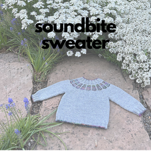 IN-STORE CLASS: Soundbite Sweater :: Sundays, Mar 9, 16 & 23 - Knot Another Hat