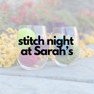 20th anniversary stitch night :: july 11 - Knot Another Hat