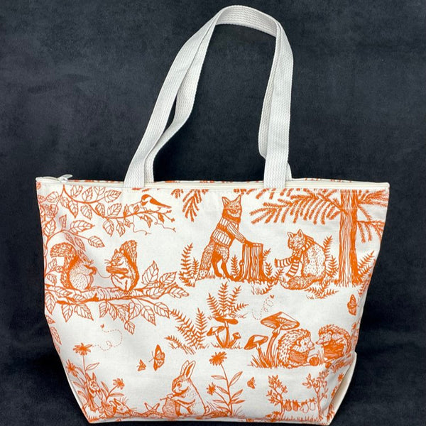 bonnie bishoff tote bags woodland - Knot Another Hat