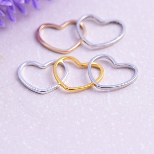 knot another hat heart stitch markers  - Knot Another Hat