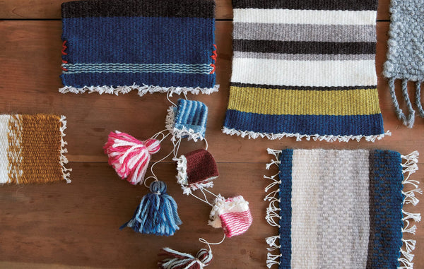 small loom weaving  - Knot Another Hat