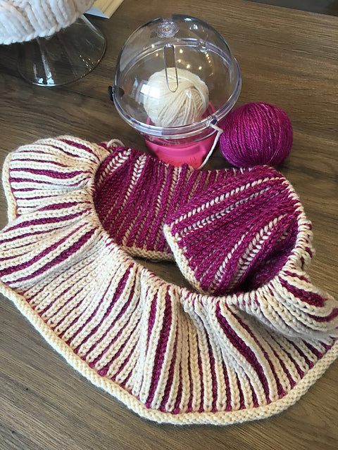 ONLINE CLASS: Introduction to Brioche Knitting :: Sunday April 19 - Knot Another Hat