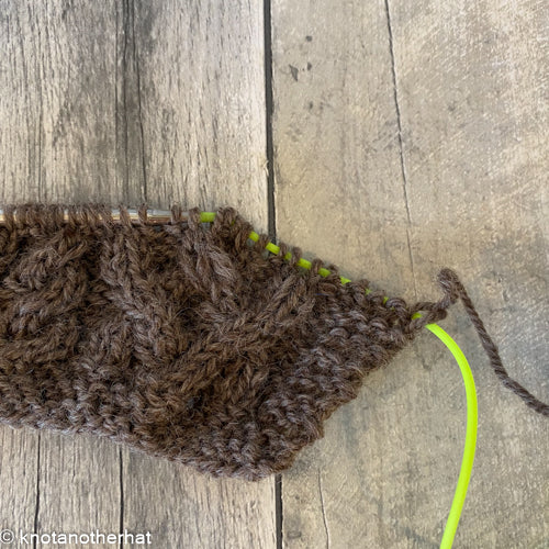 purl strings (try-on cords)  - Knot Another Hat