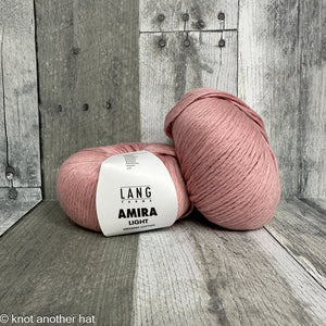 lang yarns amira light 0019 pink - Knot Another Hat