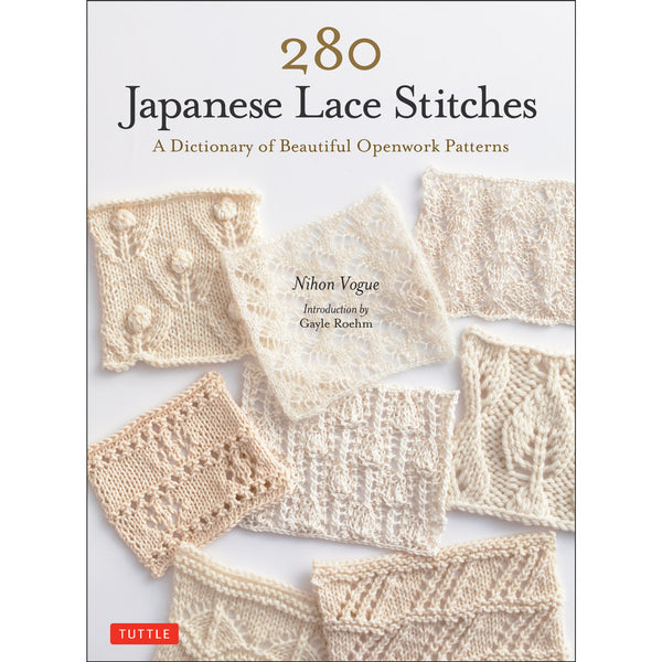 280 japanese lace stitches  - Knot Another Hat