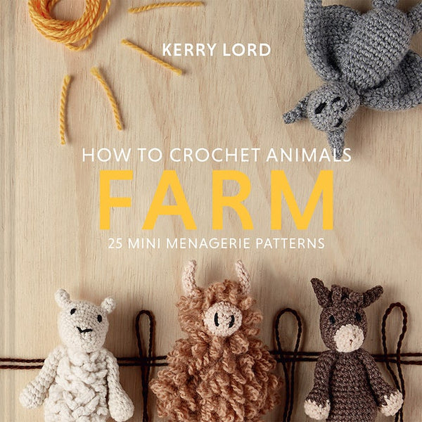 how to crochet animals: farm  - Knot Another Hat