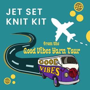 The Jet Set Knit Kit  - Knot Another Hat