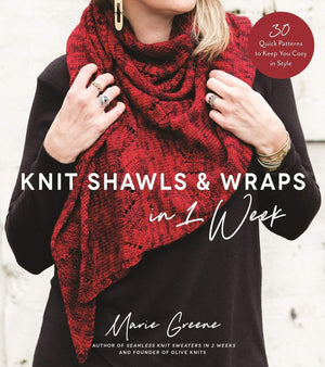 knit shawls & wraps in 1 week  - Knot Another Hat