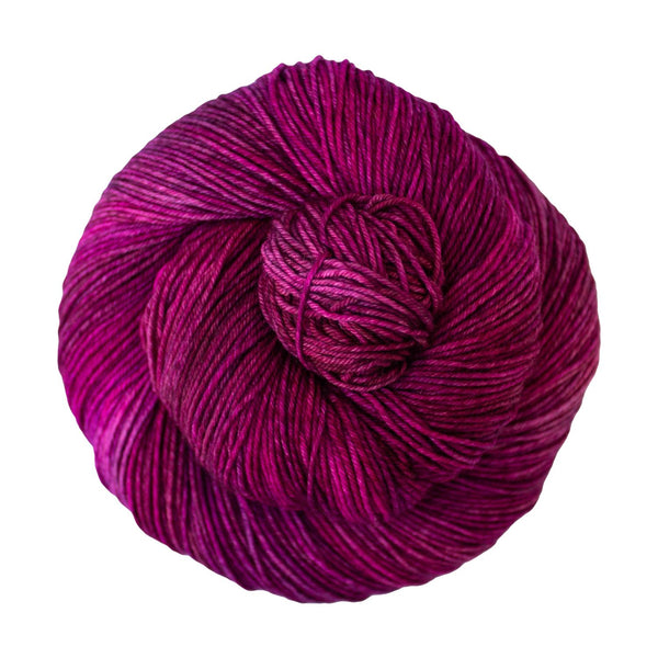 malabrigo ultimate sock 214 magenta - Knot Another Hat
