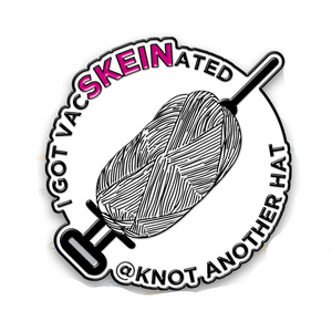 I got vacSKEINated @knotanotherhat enamel pin  - Knot Another Hat