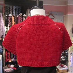 knot another hat bulky raglan bolero (download)  - Knot Another Hat