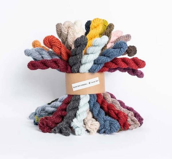 blue sky fibers woolstok mini bundles 27 color bundle - Knot Another Hat