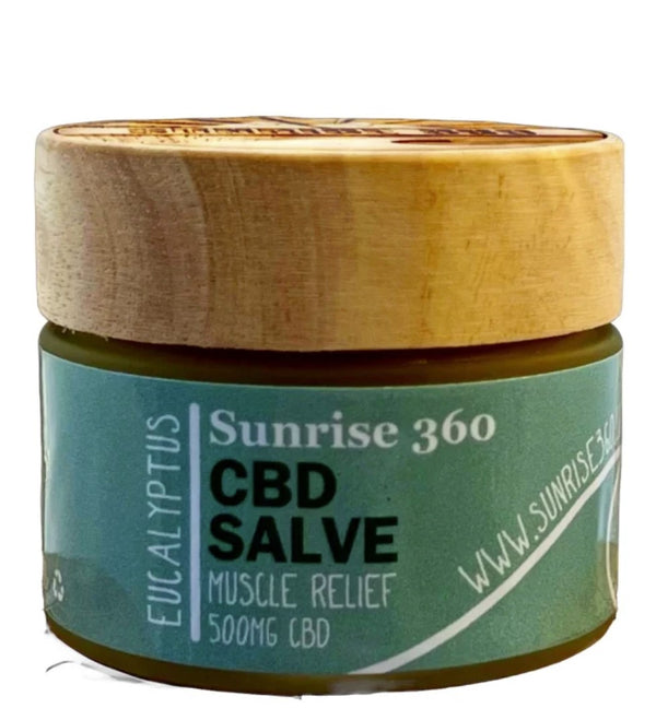 sunrise.360 cbd salve eucalyptus - Knot Another Hat