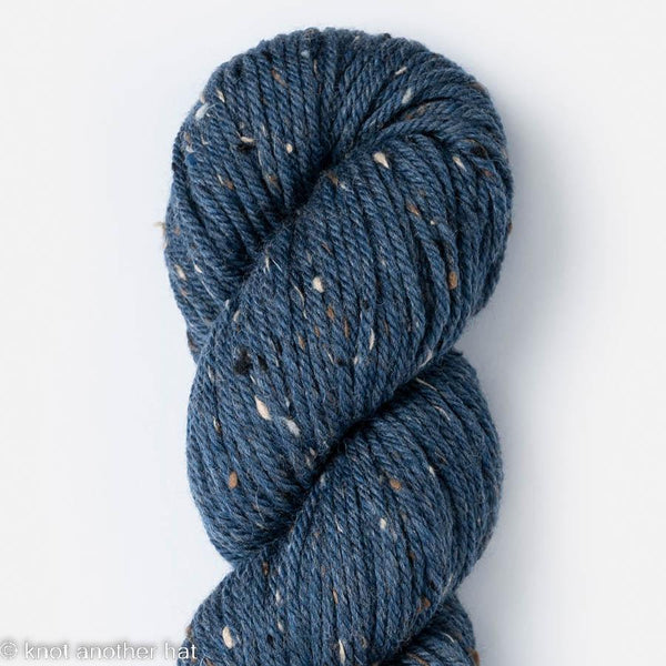 blue sky fibers woolstok tweed 3305 blue lichen - Knot Another Hat