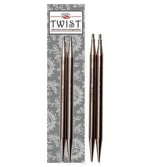 chiaogoo twist interchangeable tips 4" / US 1 (2.25mm) - Knot Another Hat