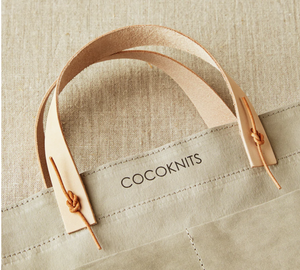 cocoknits short leather handles  - Knot Another Hat