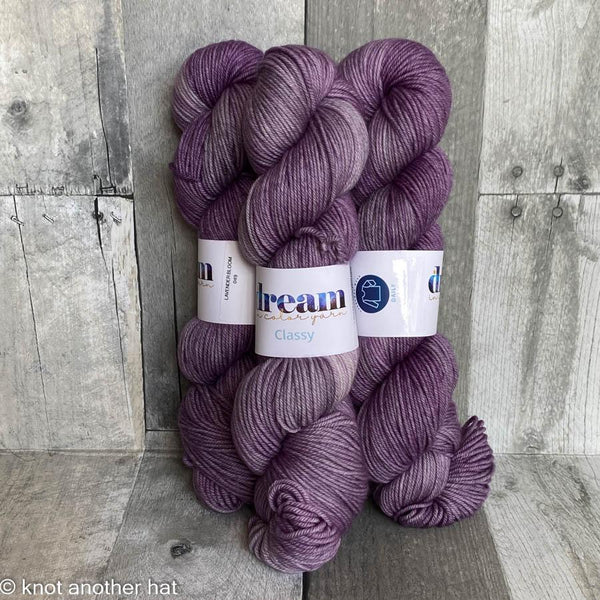 Dream in Color Classy in color Gray Tabby 003, worsted weight