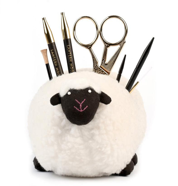 lantern moon sheep sherpa accessories holder  - Knot Another Hat