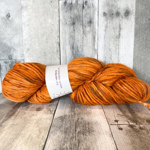 lavendersheep superwash bulky plus! pumpkin pie - Knot Another Hat