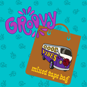 Groovy Mixed Tape Bag  - Knot Another Hat