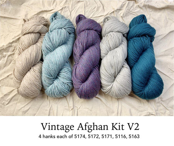 norah's vintage afghan kit, by berroco vintage 2 - Knot Another Hat
