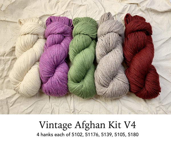 norah's vintage afghan kit, by berroco vintage 4 - Knot Another Hat