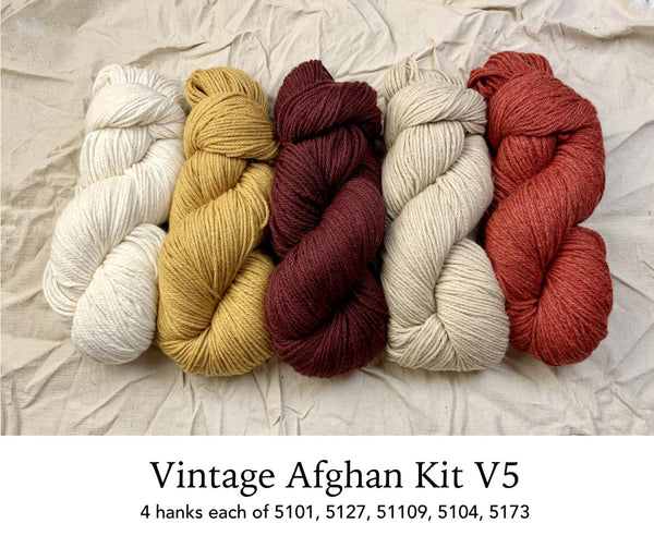 norah's vintage afghan kit, by berroco vintage 5 - Knot Another Hat