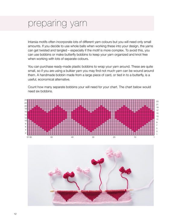 a beginner's guide to intarsia knitting  - Knot Another Hat