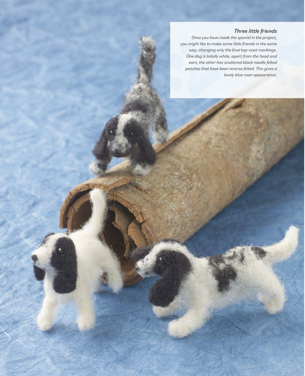 cute dogs to needle felt  - Knot Another Hat