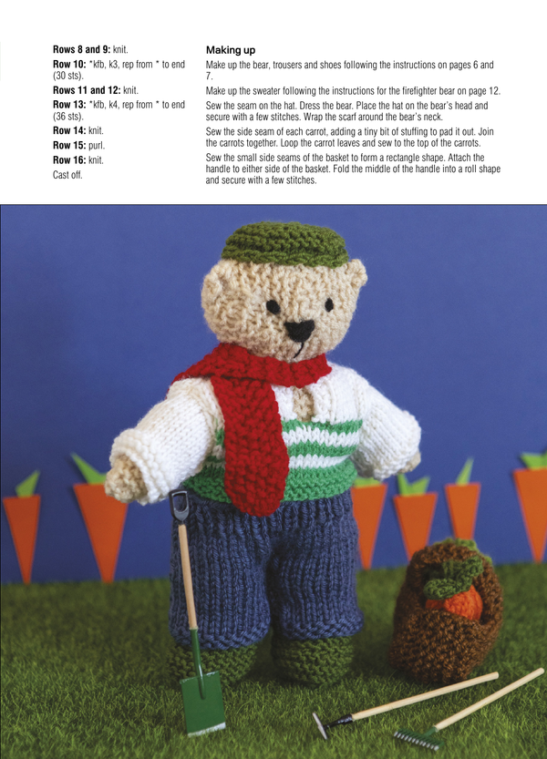 20 to knit: dressed-up bears  - Knot Another Hat