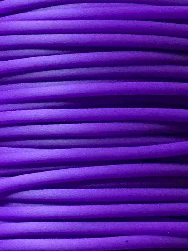 minnie & purl purl strings (try-on cords) electric purple / meter pack - Knot Another Hat