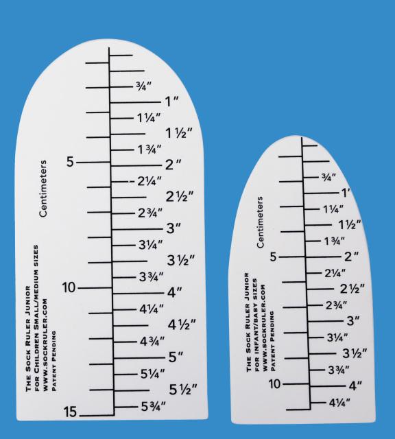 the sock ruler junior - Knot Another Hat